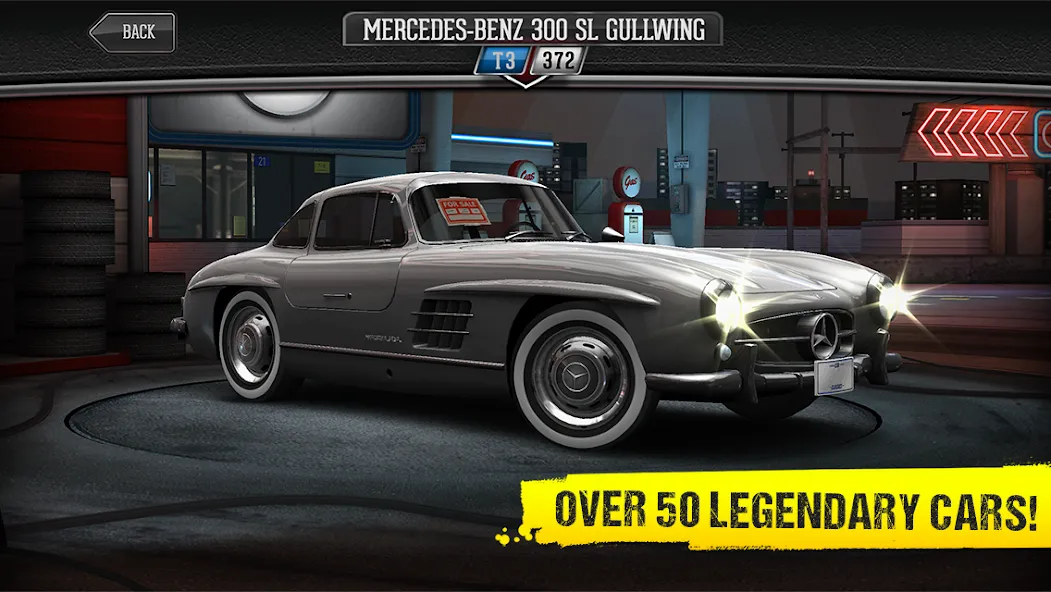 CSR Classics — скачать мод: Безлимитные деньги и все машины открыты — скриншот 4 CSR Classics — скачать мод: Безлимитные деньги и все машины открыты — скриншот 4