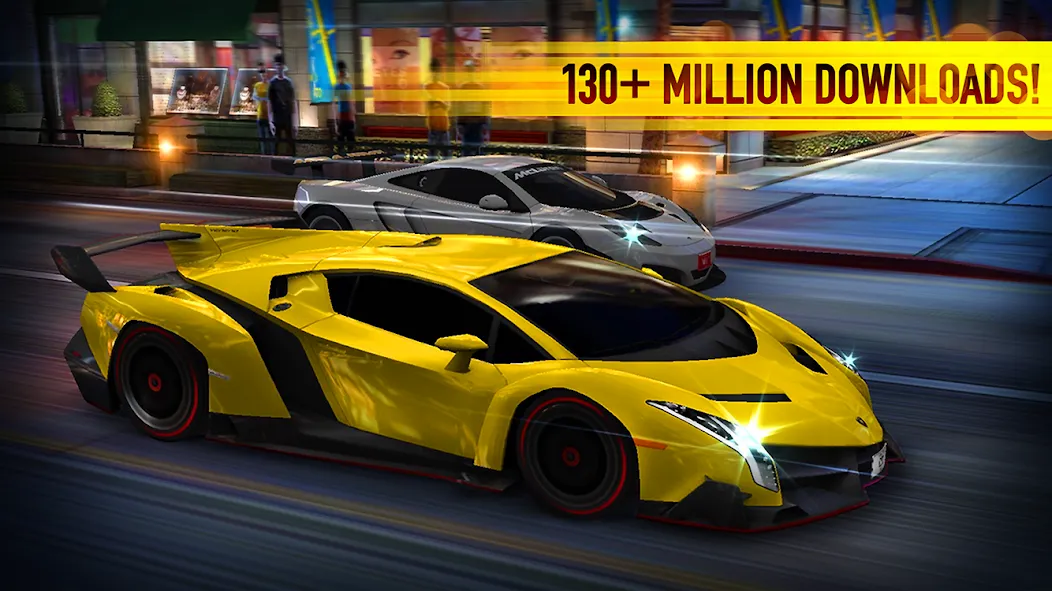 CSR Racing взлом APK — Безлимитные деньги и топливо — скриншот 1 CSR Racing взлом APK — Безлимитные деньги и топливо — скриншот 1