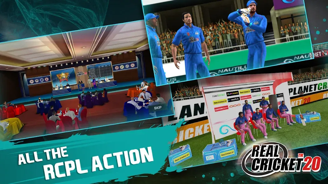Real Cricket™ 20 бесплатно на Андроид — мод: Безлимитные деньги и открытые команды — скриншот 3 Real Cricket™ 20 бесплатно на Андроид — мод: Безлимитные деньги и открытые команды — скриншот 3