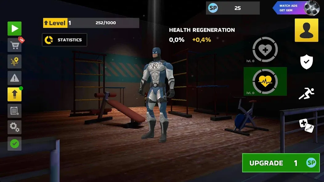 Скачать Rope Hero: Mafia City Wars бесплатно — Безлимитные деньги и оружие — скриншот 4