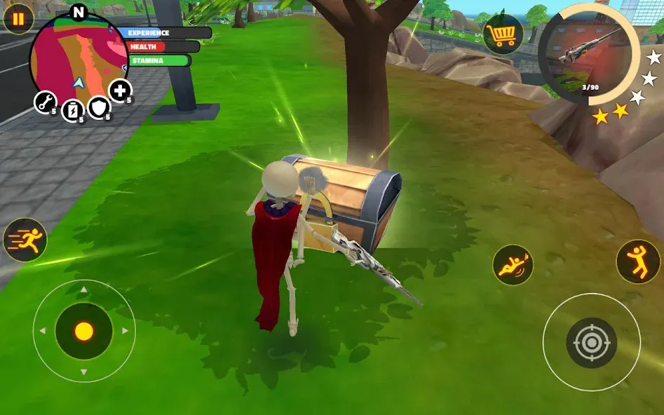 Скачать Stick Superhero бесплатно — Безлимитные деньги и усиленный герой — скриншот 4 Скачать Stick Superhero бесплатно — Безлимитные деньги и усиленный герой — скриншот 4