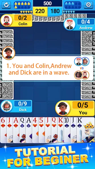 Скачать Spades бесплатно — Безлимитные монеты и подсказки — скриншот 3