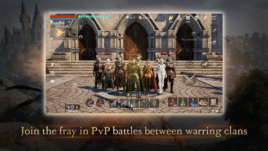 Скачать взлом Lineage2M — Безлимитные ресурсы и ускоренная прокачка — скриншот 1