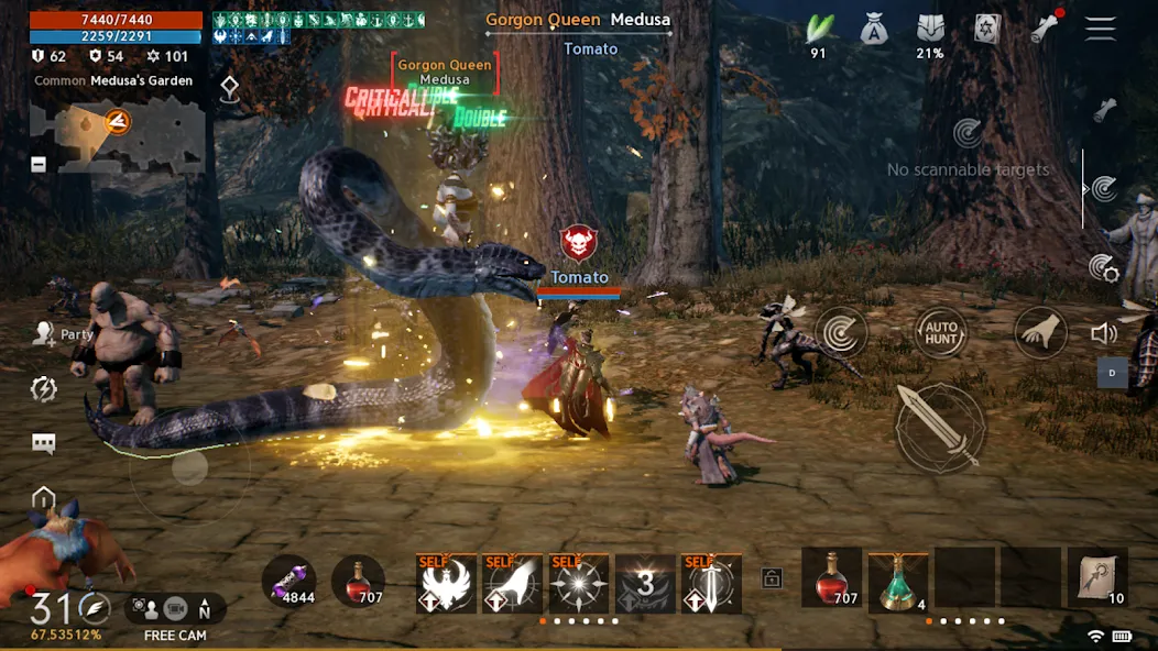 Скачать взлом Lineage2M — Безлимитные ресурсы и ускоренная прокачка — скриншот 4