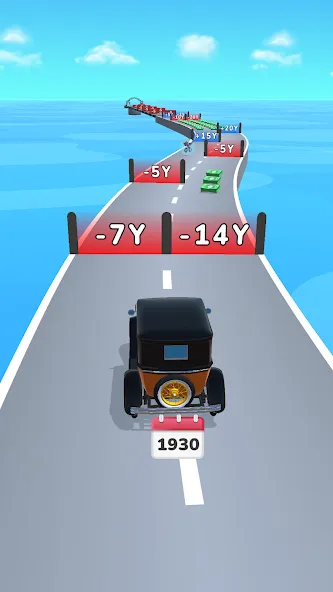 Car Evolution Race бесплатно на Андроид — мод: Безлимитные деньги и все машины открыты — скриншот 1