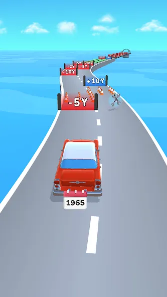 Car Evolution Race бесплатно на Андроид — мод: Безлимитные деньги и все машины открыты — скриншот 2