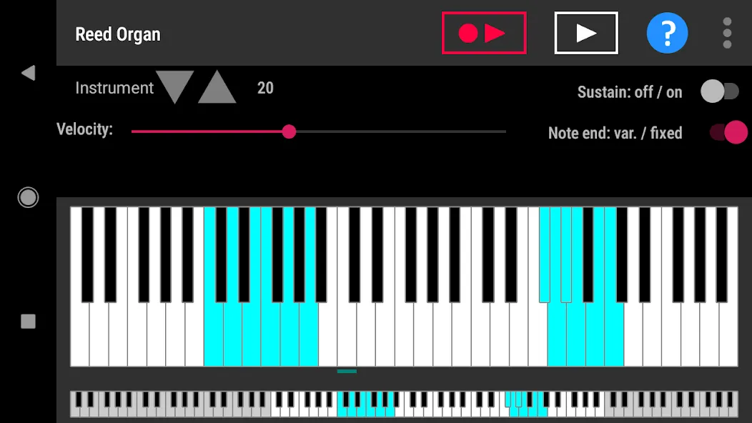 Simple piano with recorder взломанный APK — Открыты все инструменты и ноты — скриншот 5 Simple piano with recorder взломанный APK — Открыты все инструменты и ноты — скриншот 5