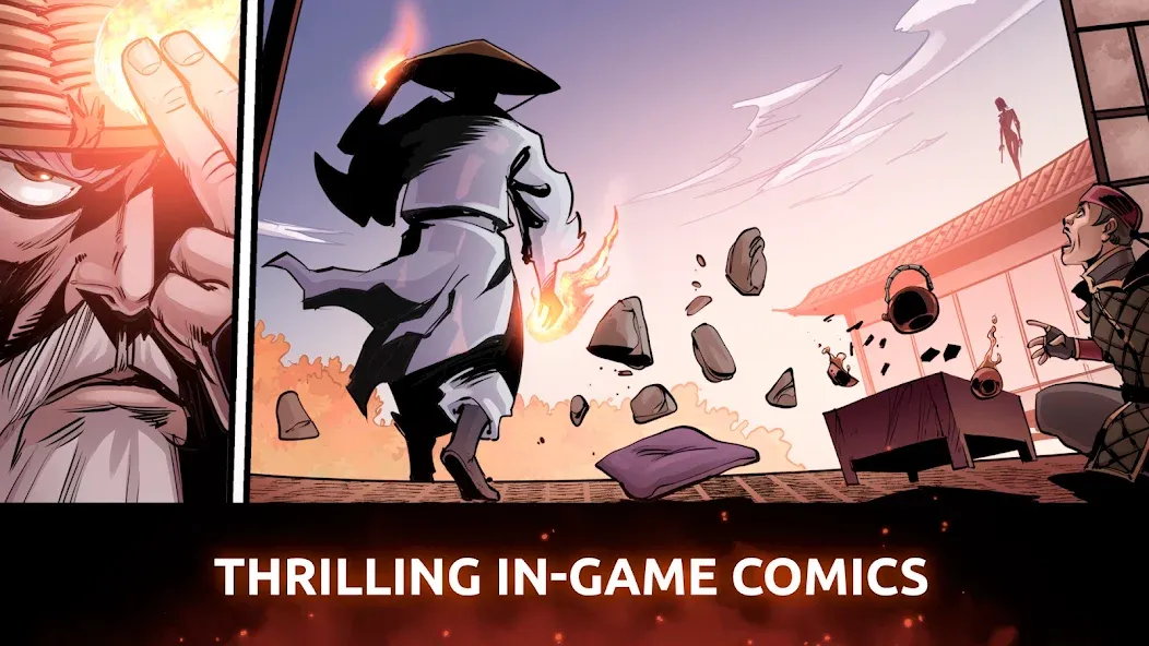 Shades: Shadow Fight Roguelike — Безлимитные ресурсы и усиленные персонажи, скачать мод APK — скриншот 4