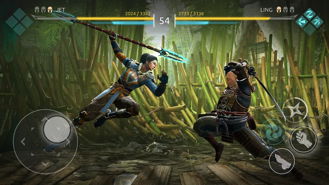 Скачать Shadow Fight 4: Arena Mod APK — Безлимитные монеты и алмазы — скриншот 2
