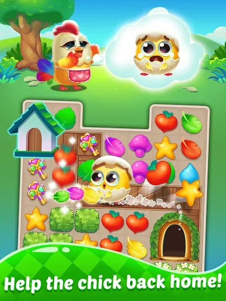 Скачать Puzzle Wings: match 3 games на Андроид с модом — Безлимитные жизни и подсказки — скриншот 3 Скачать Puzzle Wings: match 3 games на Андроид с модом — Безлимитные жизни и подсказки — скриншот 3