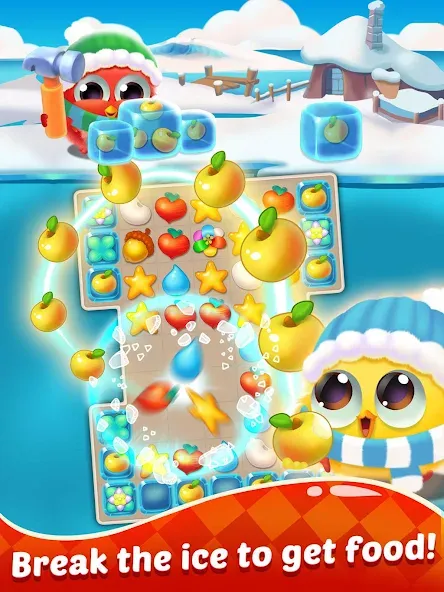 Скачать Puzzle Wings: match 3 games на Андроид с модом — Безлимитные жизни и подсказки — скриншот 4 Скачать Puzzle Wings: match 3 games на Андроид с модом — Безлимитные жизни и подсказки — скриншот 4