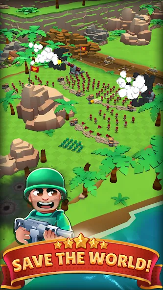Marine Force: Heroes of War — Безлимитные ресурсы и улучшения, скачать мод APK — скриншот 1 Marine Force: Heroes of War — Безлимитные ресурсы и улучшения, скачать мод APK — скриншот 1