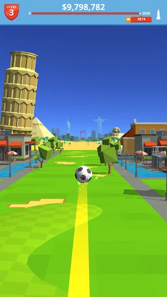 Soccer Kick взлом APK — Безлимитные деньги и энергия — скриншот 4 Soccer Kick взлом APK — Безлимитные деньги и энергия — скриншот 4