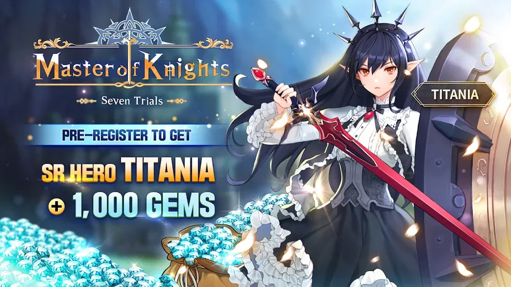 Master of Knights- Tactics RPG — скачать мод: Безлимитные ресурсы и энергия — скриншот 1 Master of Knights- Tactics RPG — скачать мод: Безлимитные ресурсы и энергия — скриншот 1