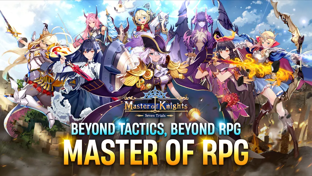 Master of Knights- Tactics RPG — скачать мод: Безлимитные ресурсы и энергия — скриншот 3 Master of Knights- Tactics RPG — скачать мод: Безлимитные ресурсы и энергия — скриншот 3
