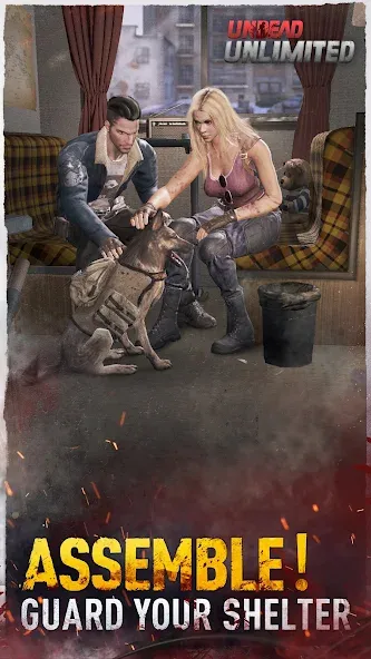 Мод Undead Unlimited — Безлимитные ресурсы и усиленные персонажи, скачать APK — скриншот 3 Мод Undead Unlimited — Безлимитные ресурсы и усиленные персонажи, скачать APK — скриншот 3
