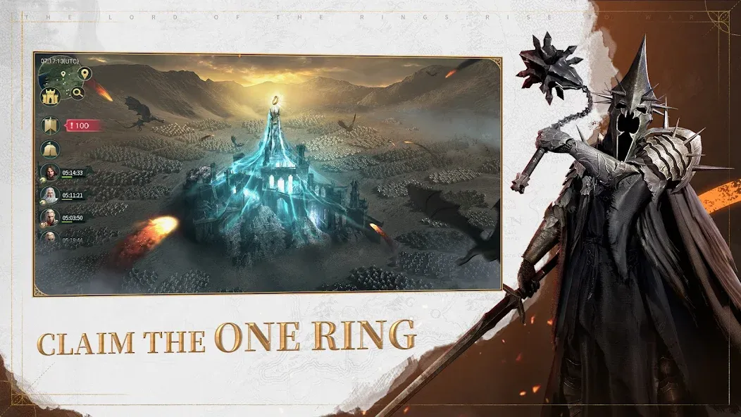 The Lord of the Rings: War на телефон — скачать мод: Безлимитные ресурсы и ускоренное развитие — скриншот 5