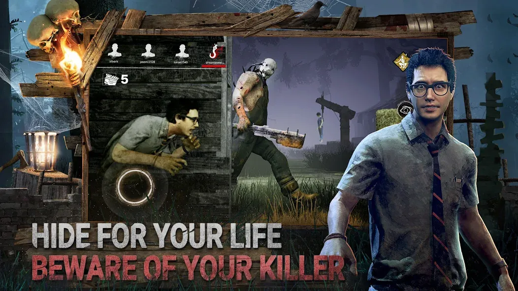 Скачать Dead by Daylight Mobile бесплатно — Безлимитные деньги и все персонажи — скриншот 2 Скачать Dead by Daylight Mobile бесплатно — Безлимитные деньги и все персонажи — скриншот 2