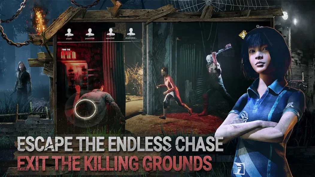 Скачать Dead by Daylight Mobile бесплатно — Безлимитные деньги и все персонажи — скриншот 5 Скачать Dead by Daylight Mobile бесплатно — Безлимитные деньги и все персонажи — скриншот 5
