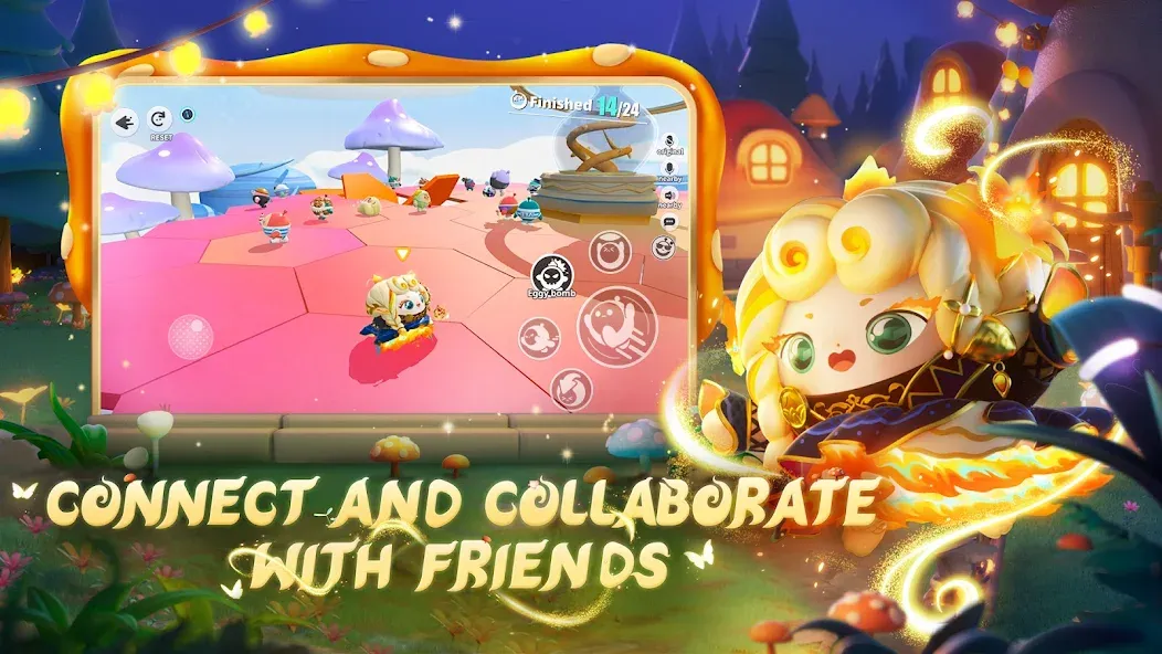 Eggy Party: Trendy Party Game — последняя версия с модом (Безлимитные ресурсы и открыты костюмы) — скриншот 3