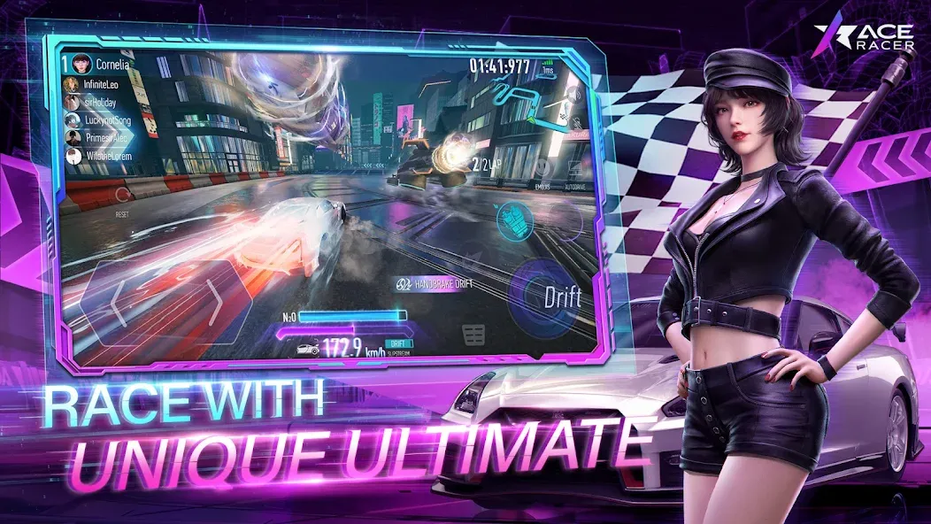Скачать Ace Racer на Андроид с модом — Безлимитные деньги и топливо — скриншот 1 Скачать Ace Racer на Андроид с модом — Безлимитные деньги и топливо — скриншот 1