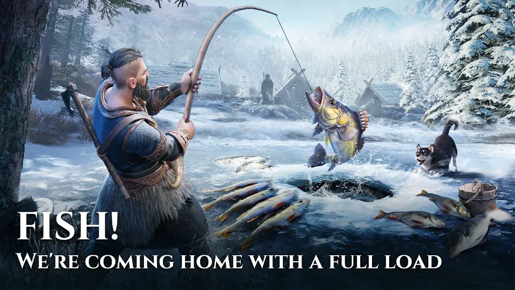 Vikingard — скачать мод: Безлимитные ресурсы и ускоренное развитие — скриншот 4