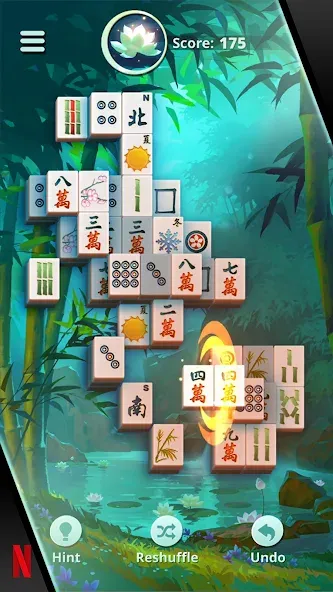 NETFLIX Mahjong Solitaire MOD APK: Без рекламы и все уровни открыты — скриншот 1