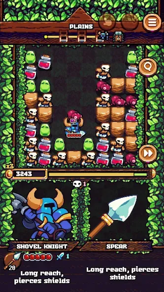 Скачать Shovel Knight Pocket Dungeon последней версии — Безлимитные деньги и все герои — скриншот 1 Скачать Shovel Knight Pocket Dungeon последней версии — Безлимитные деньги и все герои — скриншот 1