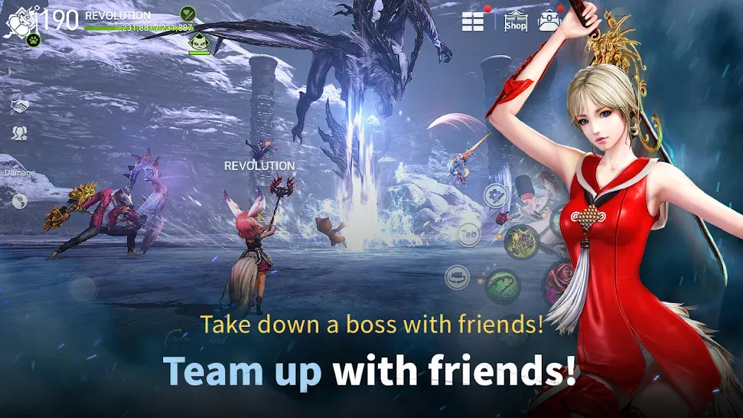 Blade&Soul Revolution — последняя версия с модом (Неограниченная энергия и усиленное оружие) — скриншот 3