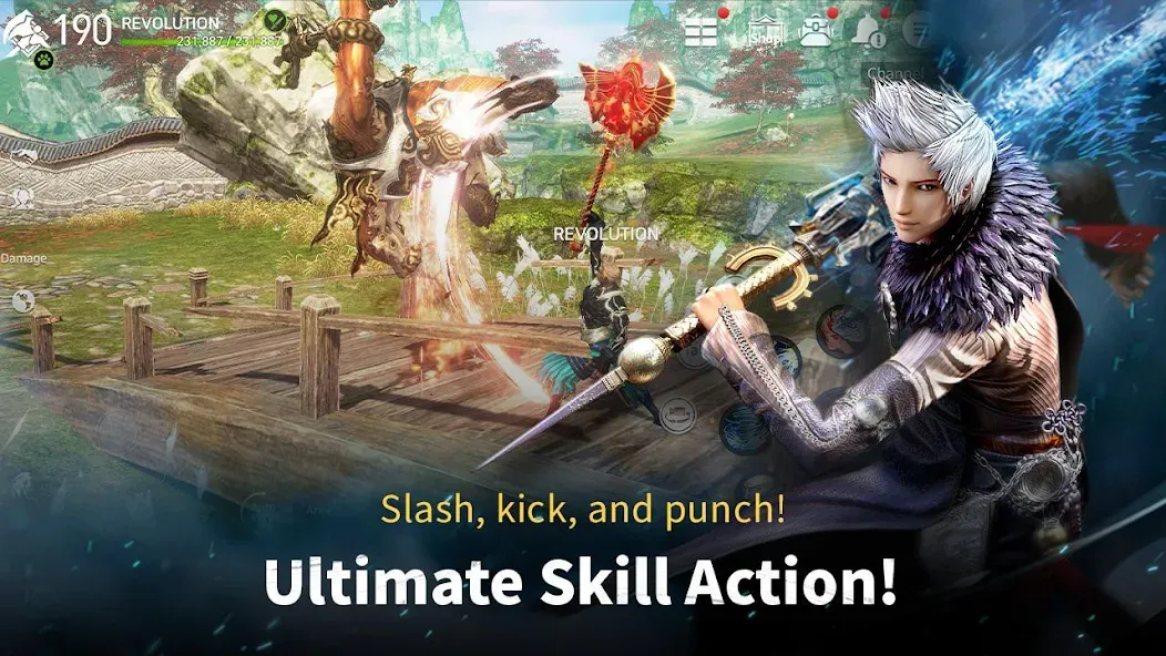 Blade&Soul Revolution — последняя версия с модом (Неограниченная энергия и усиленное оружие) — скриншот 4