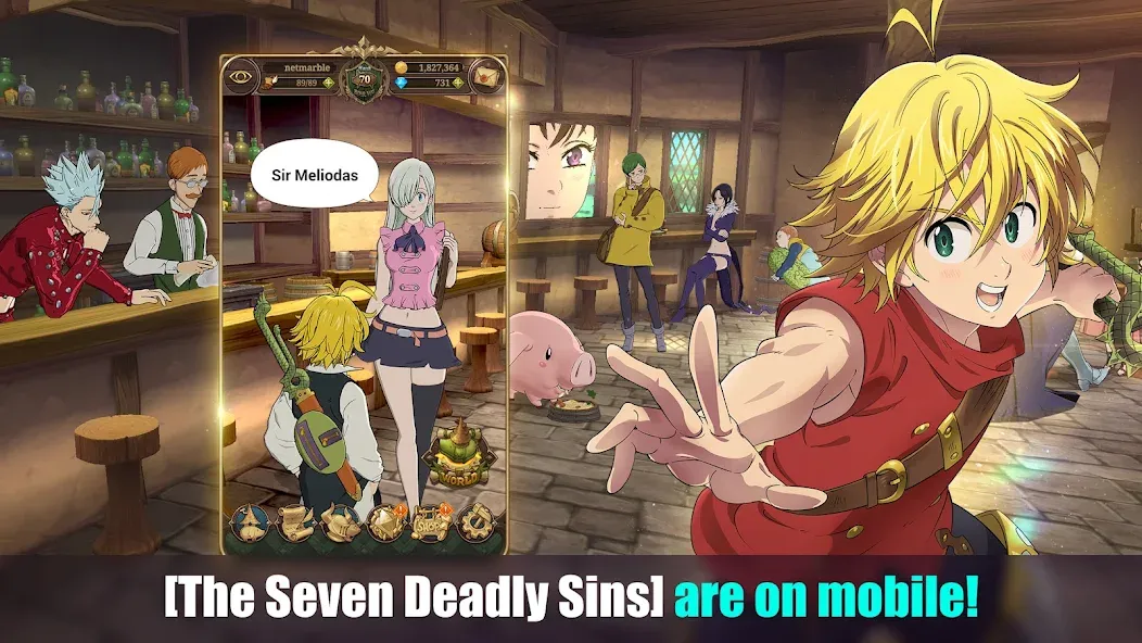 Скачать The Seven Deadly Sins последней версии — Безлимитные ресурсы и усиленные герои — скриншот 1 Скачать The Seven Deadly Sins последней версии — Безлимитные ресурсы и усиленные герои — скриншот 1