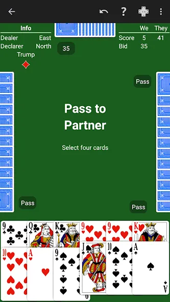 Скачать мод Pinochle - Expert AI — Умный искусственный интеллект без ограничений — скриншот 4