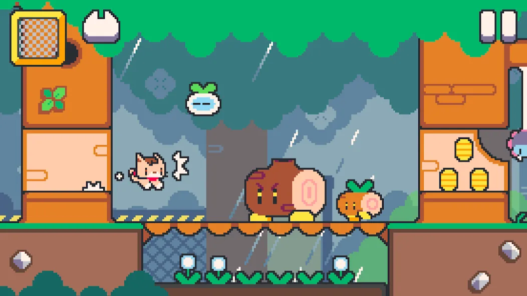Super Cat Tales: PAWS взлом на Андроид — Много денег и все уровни открыты — скриншот 1