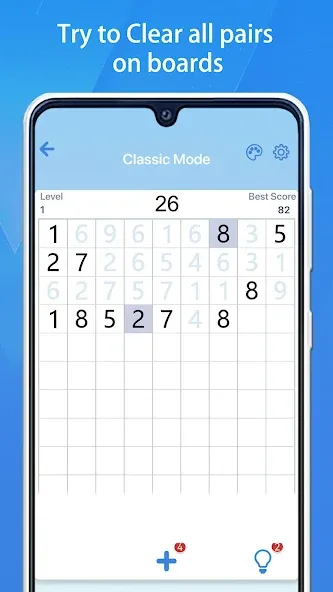 Скачать Number Match - 10 & Pairs бесплатно — Без рекламы и подсказки доступны — скриншот 5