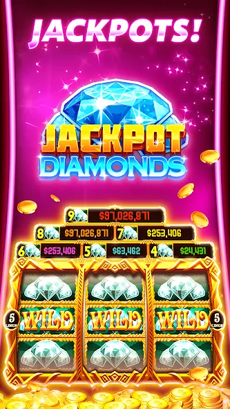 Treasure Slots - Vegas Slots & MOD APK: Безлимитные монеты и джекпоты — скриншот 2