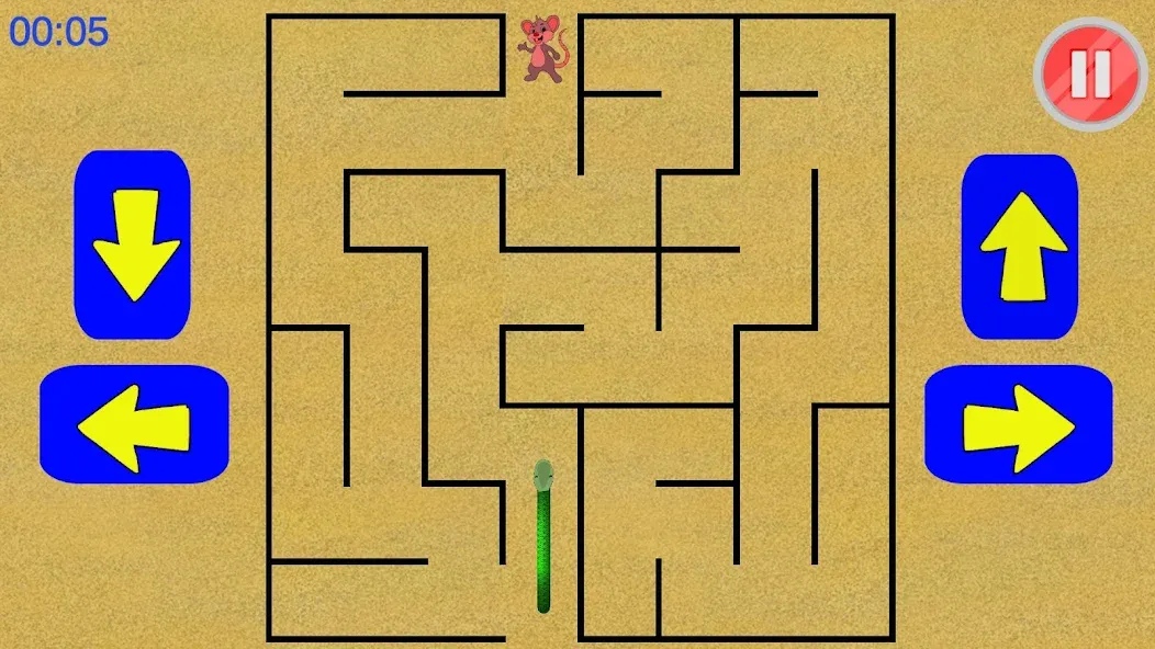 Snake Maze game — Без рекламы и бесконечные жизни, скачать мод APK — скриншот 3 Snake Maze game — Без рекламы и бесконечные жизни, скачать мод APK — скриншот 3
