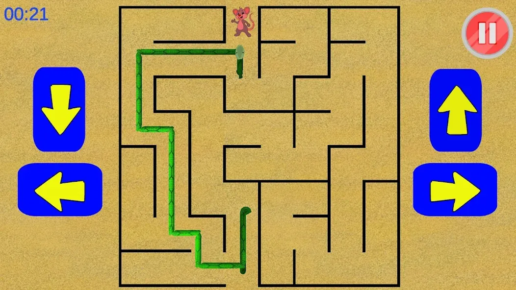 Snake Maze game — Без рекламы и бесконечные жизни, скачать мод APK — скриншот 5 Snake Maze game — Без рекламы и бесконечные жизни, скачать мод APK — скриншот 5