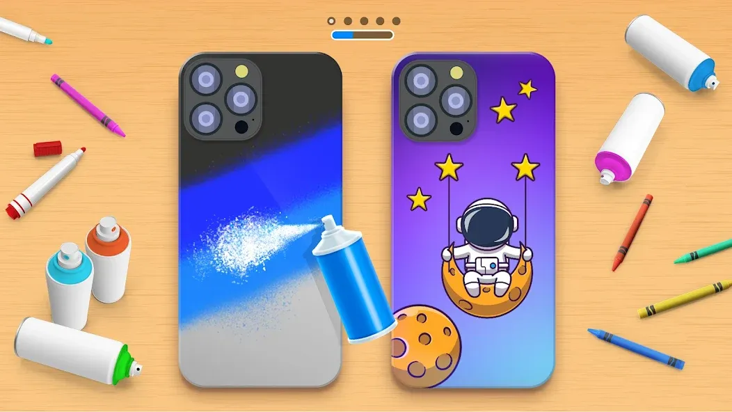 Phone Case DIY — Безлимитные деньги и все предметы, скачать мод APK — скриншот 1