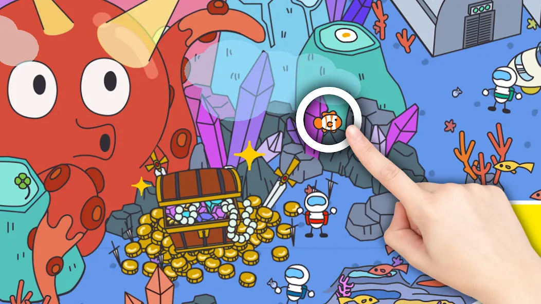 Мод Happy Find : Hidden Objects — Подсказки без ограничений и все уровни открыты, скачать APK — скриншот 1 Мод Happy Find : Hidden Objects — Подсказки без ограничений и все уровни открыты, скачать APK — скриншот 1