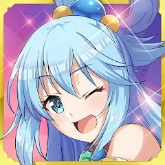 KonoSuba: Fantastic Days мод на Андроид: Много кристаллов и ресурсов