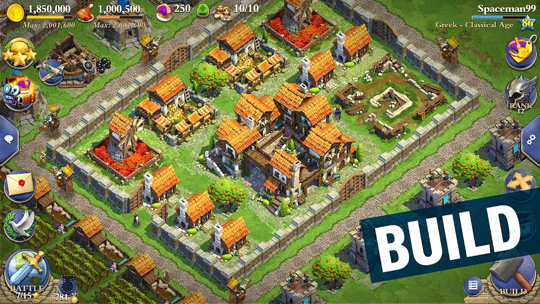 DomiNations MOD APK: Много ресурсов и быстрое развитие — скриншот 4 DomiNations MOD APK: Много ресурсов и быстрое развитие — скриншот 4