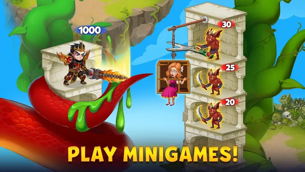 Hero Wars: Alliance на телефон — скачать мод: Безлимитные ресурсы и энергия — скриншот 3 Hero Wars: Alliance на телефон — скачать мод: Безлимитные ресурсы и энергия — скриншот 3