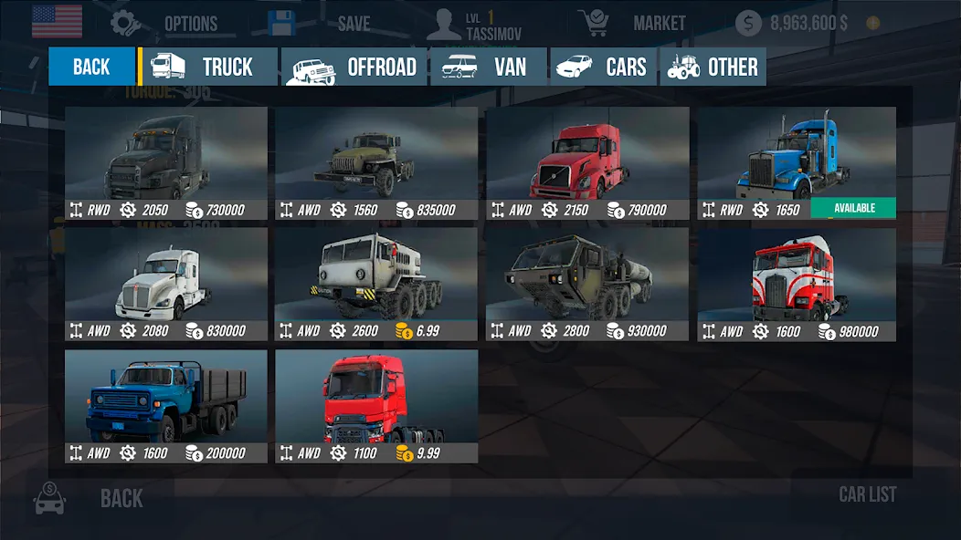 Nextgen: Truck Simulator Drive — Безлимитные деньги и топливо, скачать мод APK — скриншот 5