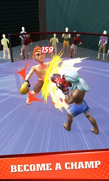 Muscle Tycoon 3D: MMA Boxing — Безлимитные деньги и сила, скачать мод APK — скриншот 5