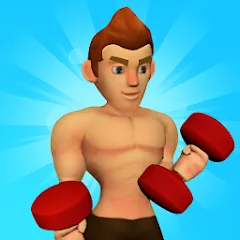 Muscle Tycoon 3D: MMA Boxing — Безлимитные деньги и сила, скачать мод APK