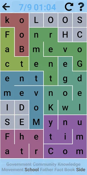 Word Quest: Puzzle Search — взломанная версия, Безлимитные подсказки и монеты — скриншот 3 Word Quest: Puzzle Search — взломанная версия, Безлимитные подсказки и монеты — скриншот 3