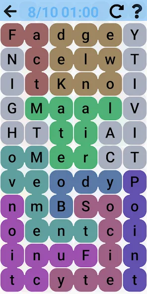 Word Quest: Puzzle Search — взломанная версия, Безлимитные подсказки и монеты — скриншот 4 Word Quest: Puzzle Search — взломанная версия, Безлимитные подсказки и монеты — скриншот 4