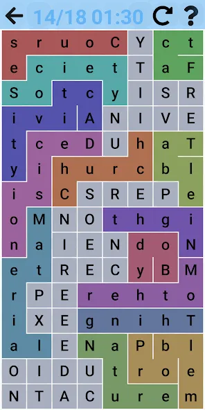 Word Quest: Puzzle Search — взломанная версия, Безлимитные подсказки и монеты — скриншот 5 Word Quest: Puzzle Search — взломанная версия, Безлимитные подсказки и монеты — скриншот 5