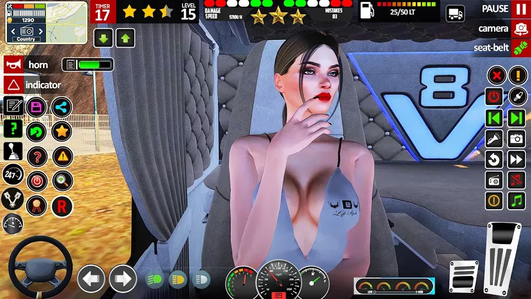 Cargo Truck Driving Truck Game (Мод: Безлимитные деньги и топливо) — скачать на Андроид — скриншот 4 Cargo Truck Driving Truck Game (Мод: Безлимитные деньги и топливо) — скачать на Андроид — скриншот 4