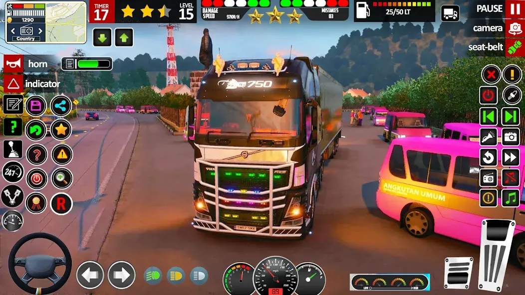 Cargo Truck Driving Truck Game (Мод: Безлимитные деньги и топливо) — скачать на Андроид — скриншот 5 Cargo Truck Driving Truck Game (Мод: Безлимитные деньги и топливо) — скачать на Андроид — скриншот 5